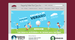 Desktop Screenshot of elbosquegolf.com